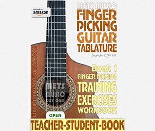 Download Finger Picking Guitar Tablature Book 1: Finger Picking Training Exercises Workbook - Gerard Bull | ePub