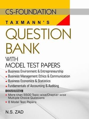 Read Online Question Bank with Model Test Paper (CS - Foundation) - N.S. Zad | ePub