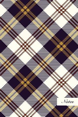 Read Online Notes: 6x9 Blank Lined Page Notebook Scotch Check Cross Cloth Geometry Line Seamless Pattern Cover. Matte Softcover Ruled Note Book Journal -  file in PDF