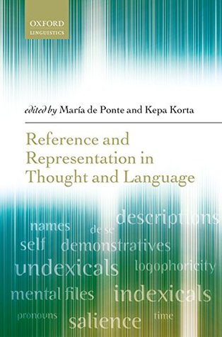 Read Reference and Representation in Thought and Language - Maria de Ponte file in ePub