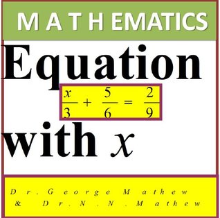 Read Online GM Math SOLVE Equation with x 25 Problems & Solutions - DR. GEORGE MATHEW file in ePub