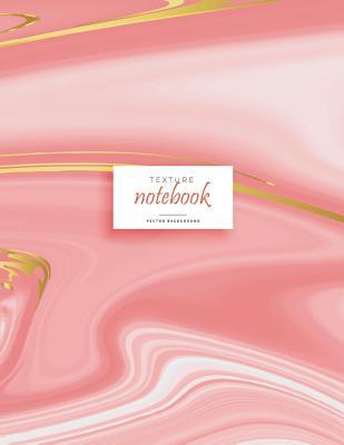 Download Notebook: Marble Style on Pink Cover and Lined Pages, Extra Large (8.5 X 11) Inches, 110 Pages, White Paper -  file in PDF