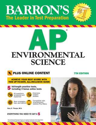 Download Barron's AP Environmental Science With Online Tests - Gary S. Thorpe file in ePub