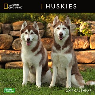Download National Geographic Huskies 2019 Wall Calendar -  | ePub