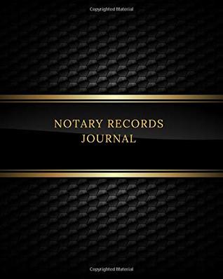 Download Notary Records Journal: Official Notary Journal Public Notary Records BookNotarial acts records events LogNotary Template Notary Receipt Book - Paperback -  | PDF