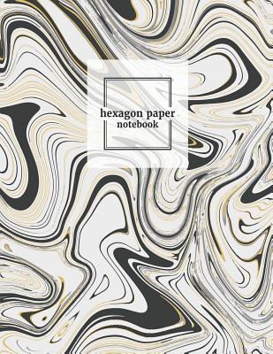 Read Online Hexagon Paper Notebook: Hex Grid Paper Graph Note Book Journal .5 Inch Per Side Large Science Chemistry Gaming Honeycomb Stylish Marble Textured Soft Cover D&d Paper -  | ePub