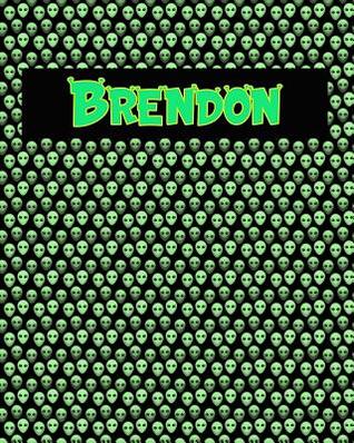 Read Online 120 Page Handwriting Practice Book with Green Alien Cover Brendon: Primary Grades Handwriting Book - Sheldon Franks file in PDF