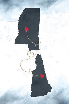 Read Mississippi & New Hampshire: Long Distance Out of State Notebook - Blank Lines -  | ePub