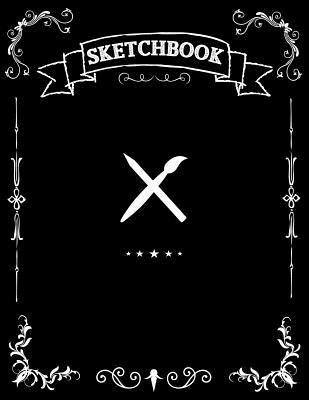 Read Online Sketchbook: A Large 8.5 x 11 Drawing Sketchbook For Art - Vintage Style Designs | ePub