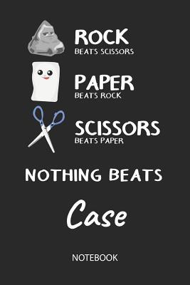 Read Online Nothing Beats Case - Notebook: Rock Paper Scissors Game Pun - Blank Ruled Kawaii Personalized & Customized Name Notebook Journal Boys & Men. Cute Desk Accessories & Kindergarten Writing Practise, Back To School Supplies, Birthday & Christmas Gift. - Rockpaperscissors Publishing file in ePub