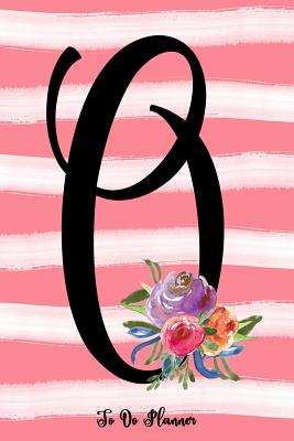 Read Monogram O Notebook: Coral Pink Floral Watercolor 6x9 To Do Planner, 120 Page Checklist Personalized Journal For Women, Letter Initial Diary For Girls -  | PDF
