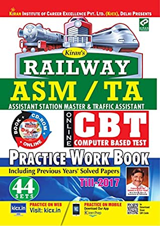 Download Railway Non Technical Graduate Level ASM and TA Computer based test CBT Practice workbook - English - Think Tank of Kiran Prakashan & KICX file in ePub