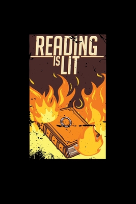 Download Reading is lit: 6x9 READING blank with numbers paper notebook notes -  | ePub